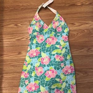 Lilly Pulitzer halter neck dress